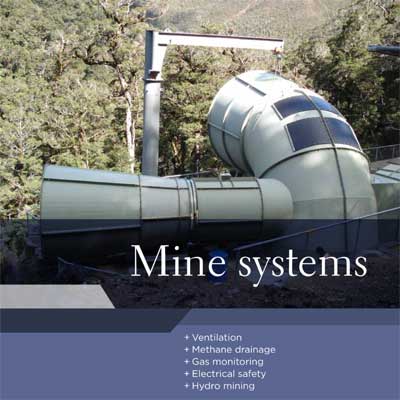 Section homepage - Mine systems