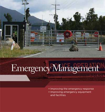 Section homepage - Emergency Management